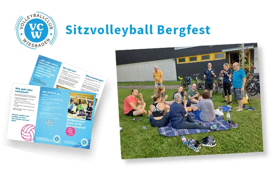 Bergfest bei den Sitzvolleyballern